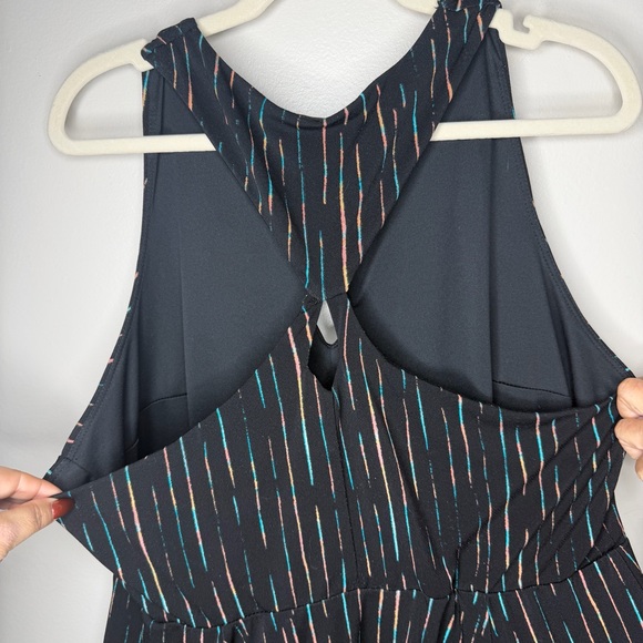 Torrid Black Midi Dress with Stripes - Picture 8 of 11